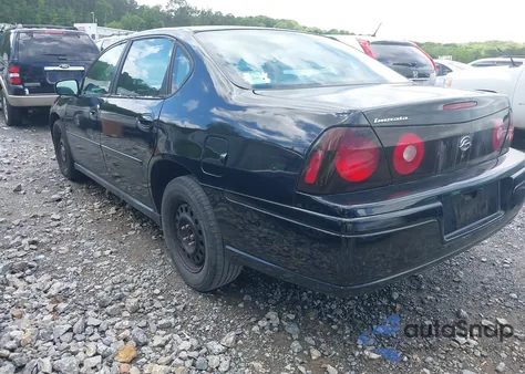 2005 Chevrolet Impala Police из США, поврежденный, VIN 2G1WF55K859378699